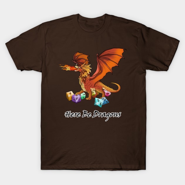 here be dragons T-Shirt by cuisinecat